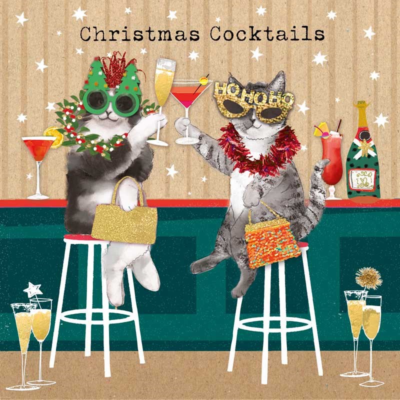 An image of Christmas Card - Christmas Cocktails