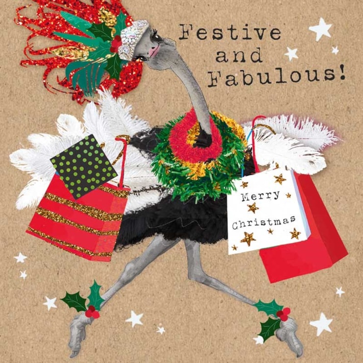 Christmas Card - Festive and Fabulous