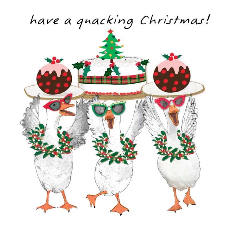 Christmas Card - Quacking Christmas