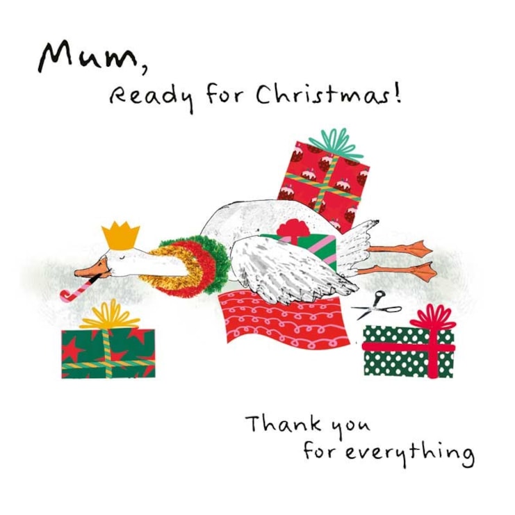 Mum Christmas Card - Mum, Ready For Christmas!