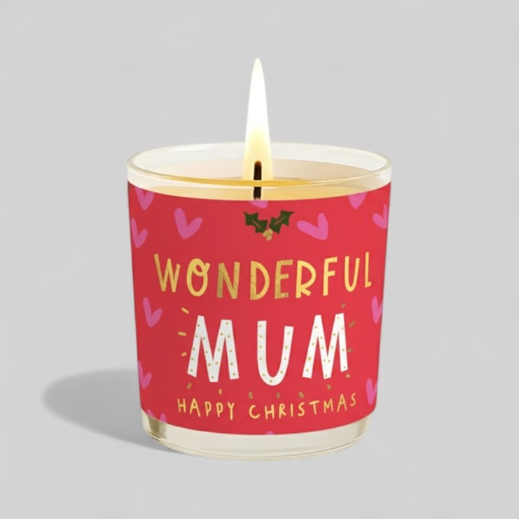 Vanilla Scented Christmas Candle - Wonderful Wife