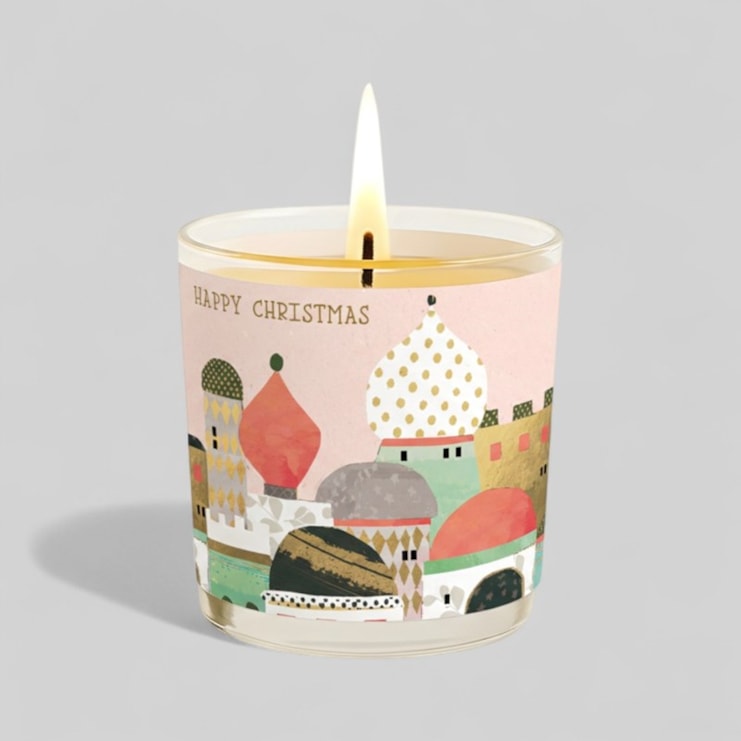 Vanilla Scented Christmas Candle - Bethlehem