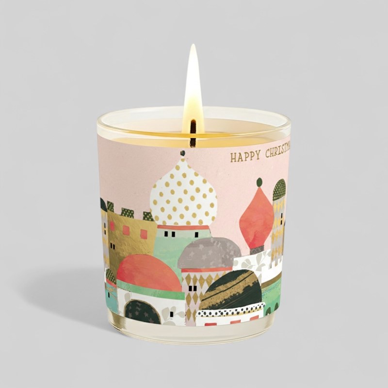 An image of Vanilla Scented Christmas Candle - Bethlehem