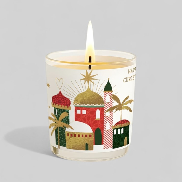 Vanilla Scented Christmas Candle - Bethlehem Vanilla Scented Christmas Candle - Bethlehem