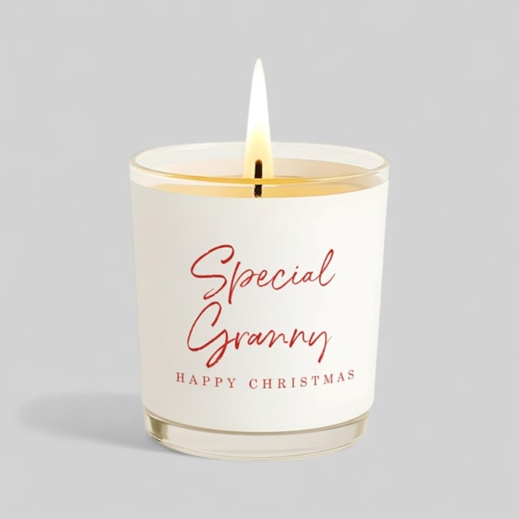 Vanilla Scented Christmas Candle - Special Granny Vanilla Scented Christmas Candle - Special Granny