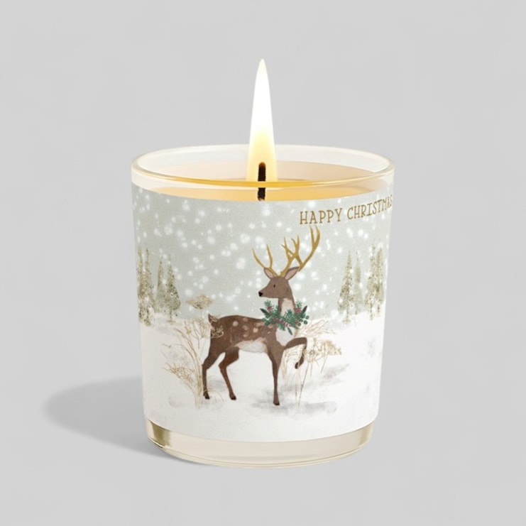 Vanilla Scented Christmas Candle - Reindeer Vanilla Scented Christmas Candle - Reindeer