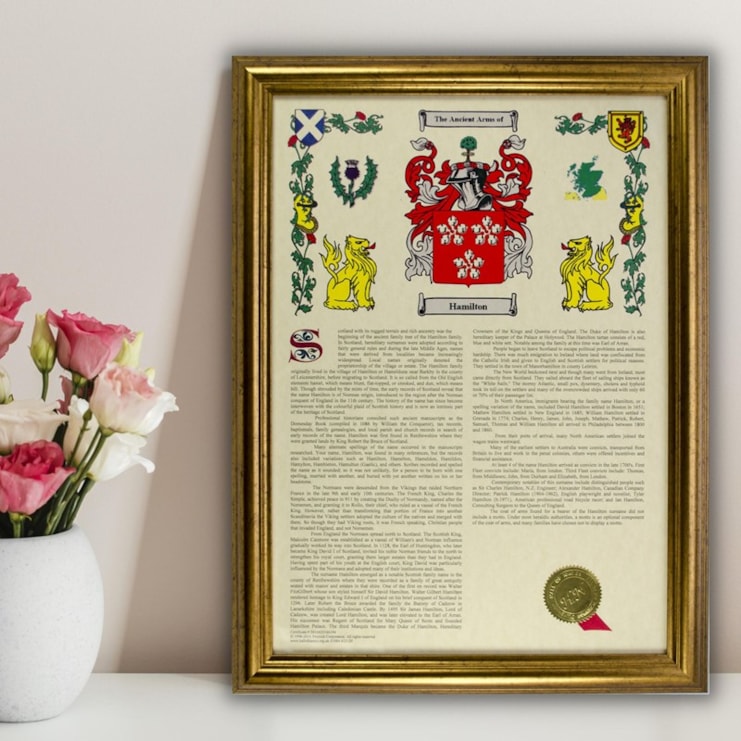 Coat of Arms & Surname History | See where you've come from!