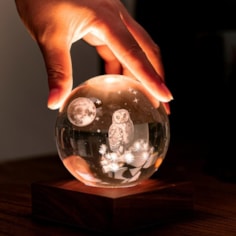 Amber Crystal Light | 7 Designs