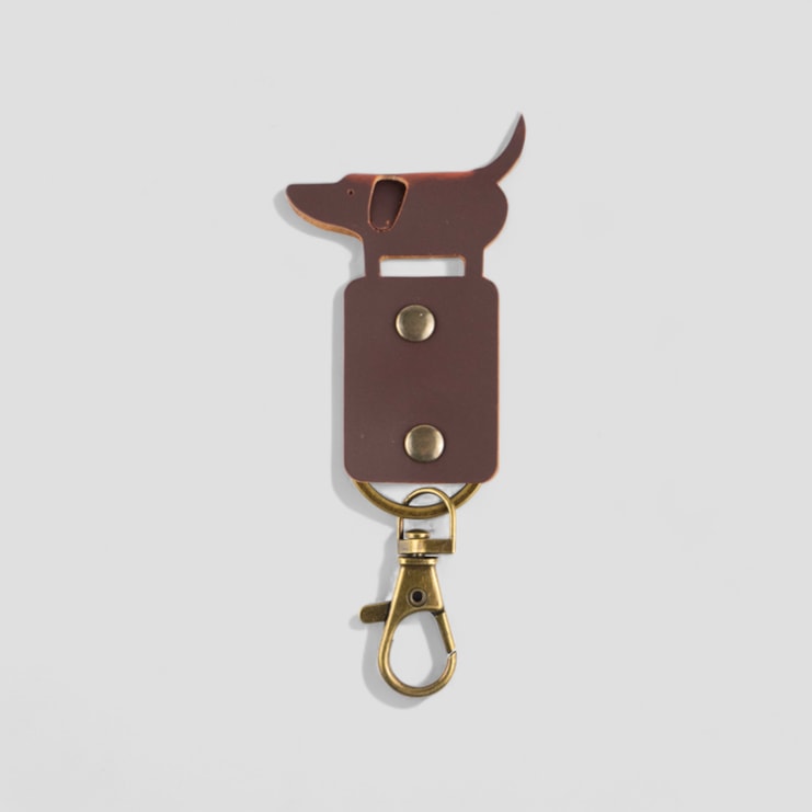 Recycled Leather Keyrings