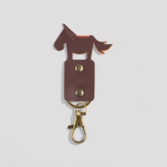 Recycled Leather Keyrings Recycled Leather Keyrings