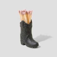 Cowboy Boot Matchstick Holders