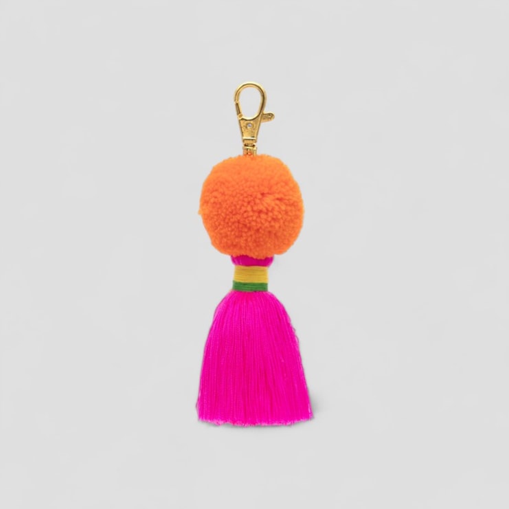 Pom Pom and Tassel Clips | Available In Three Colours Pom Pom and Tassel Clips | Available In Three Colours