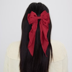 Satin Flowy Bow Clip | Available In 3 Colours Satin Flowy Bow Clip | Available In 3 Colours