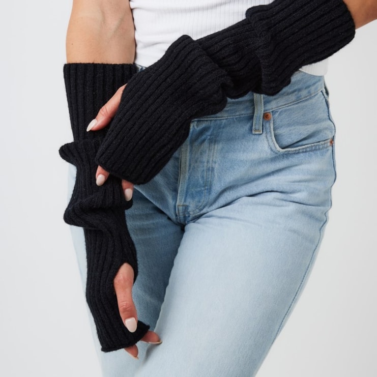 Ribbed Arm Warmers | Available In 3 Colours