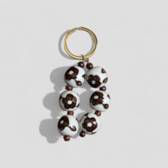 Ceramic Bead Keyrings