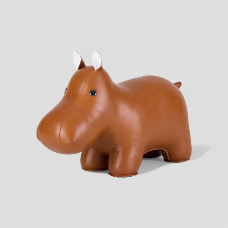 Faux Leather Animal Doorstops
