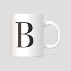 Alphabet Mugs