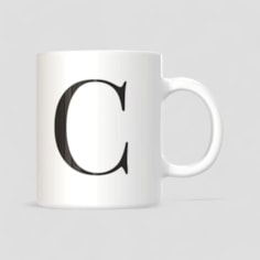 Alphabet Mugs Alphabet Mugs