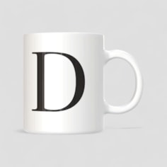 Alphabet Mugs