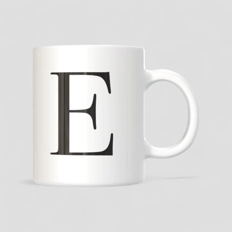 Alphabet Mugs