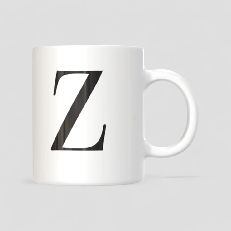 Alphabet Mugs