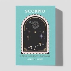 Horoscope Necklace Card Horoscope Necklace Card