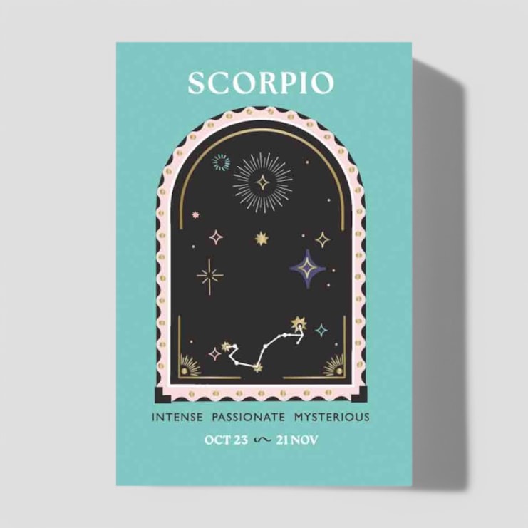 Horoscope Necklace Card Horoscope Necklace Card