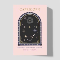 Horoscope Necklace Card Horoscope Necklace Card