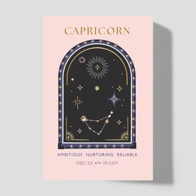 Horoscope Necklace Card Horoscope Necklace Card